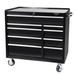 Viper 41-inch black 9-drawer rolling cabinet with locking drawers