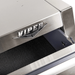 viper logo and drawer liner inside stainless steel tool cabinet