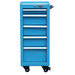 Viper tool cart blue front view
