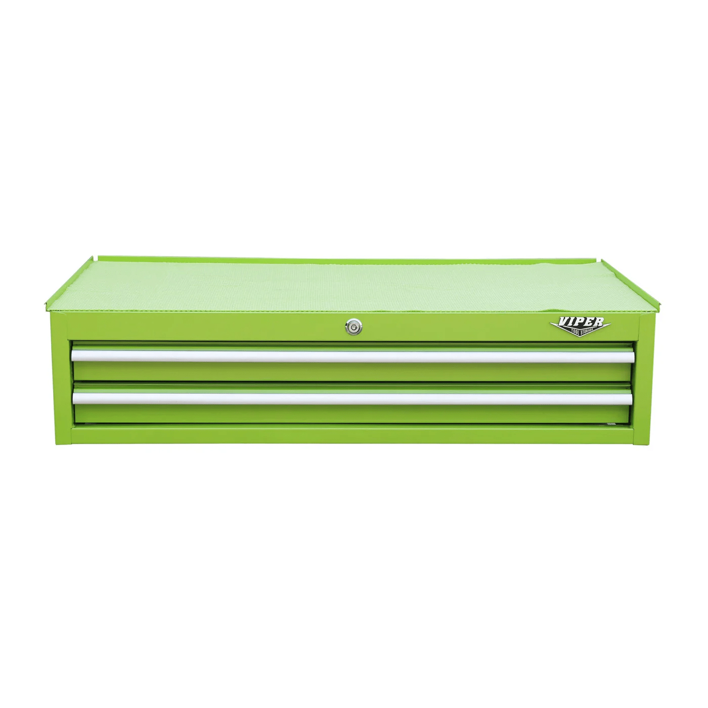 viper tool storage 41 inch intermediate chest lime green front