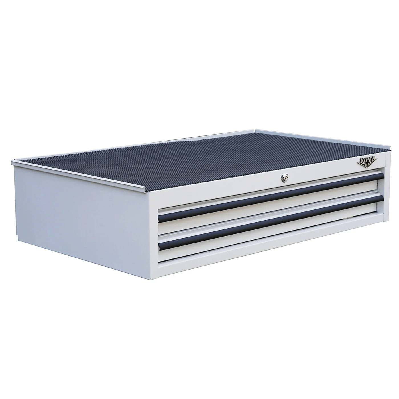 viper tool storage 41 inch intermediate chest white angle left