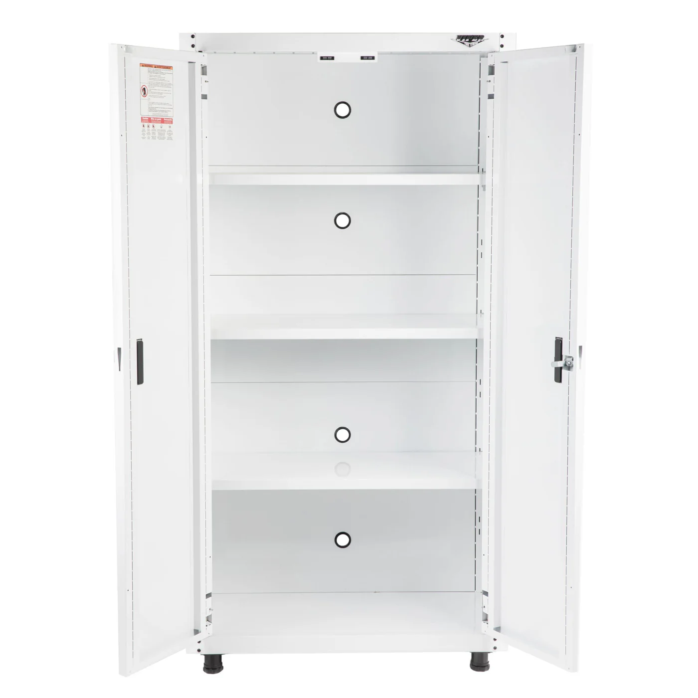 Viper Tool Storage White Locker Open Full Interior