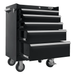 Viper Tools 26 Inch 5 Drawer Rolling Cabinet Drawers Open View 
