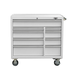 Viper white 9-drawer rolling tool cabinet front view